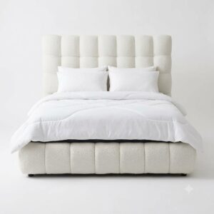 The Cloud Bouclé Bed